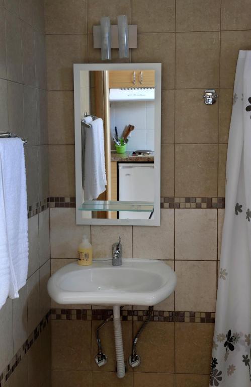 Niriides Studios And Apartments Paralía 部屋 写真